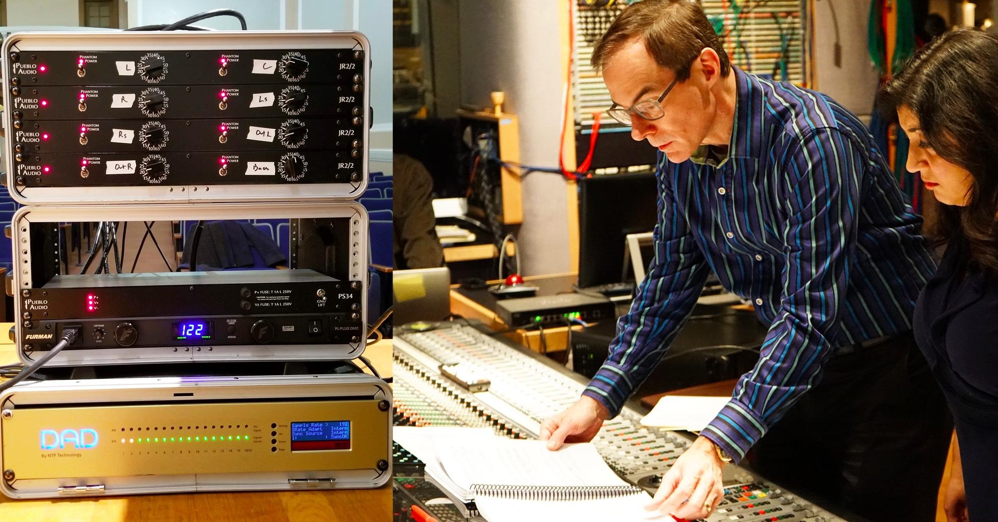 David with Sherezade Panthanki